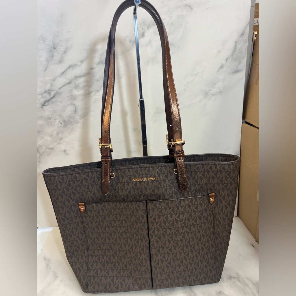 Nwt Michael Kors Medium Double Pocket Tote